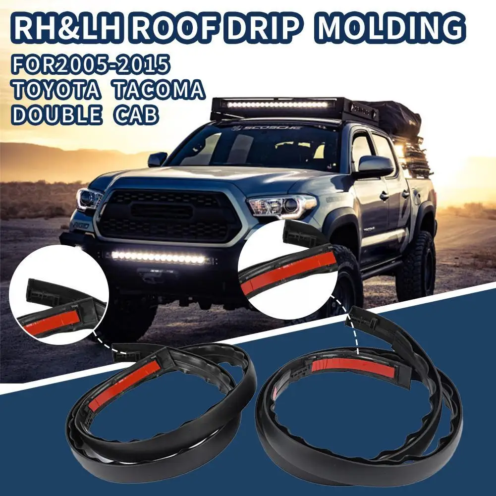 2 шт., прочная резиновая кровельная капельная формовка для Toyota 05-15 75551-04063
2 шт., прочная резиновая кровельная капельная формовка для Toyota 05-15 75551-04063