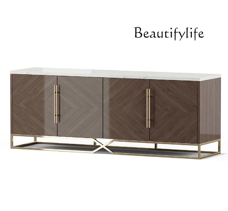 Italian-style dining side cabinet Entry porch cabinet Modern simple storage decorative cabinet Hotel model room furniture
Italian-style dining side cabinet Entry porch cabinet Modern simple storage decorative cabinet Hotel model room furniture