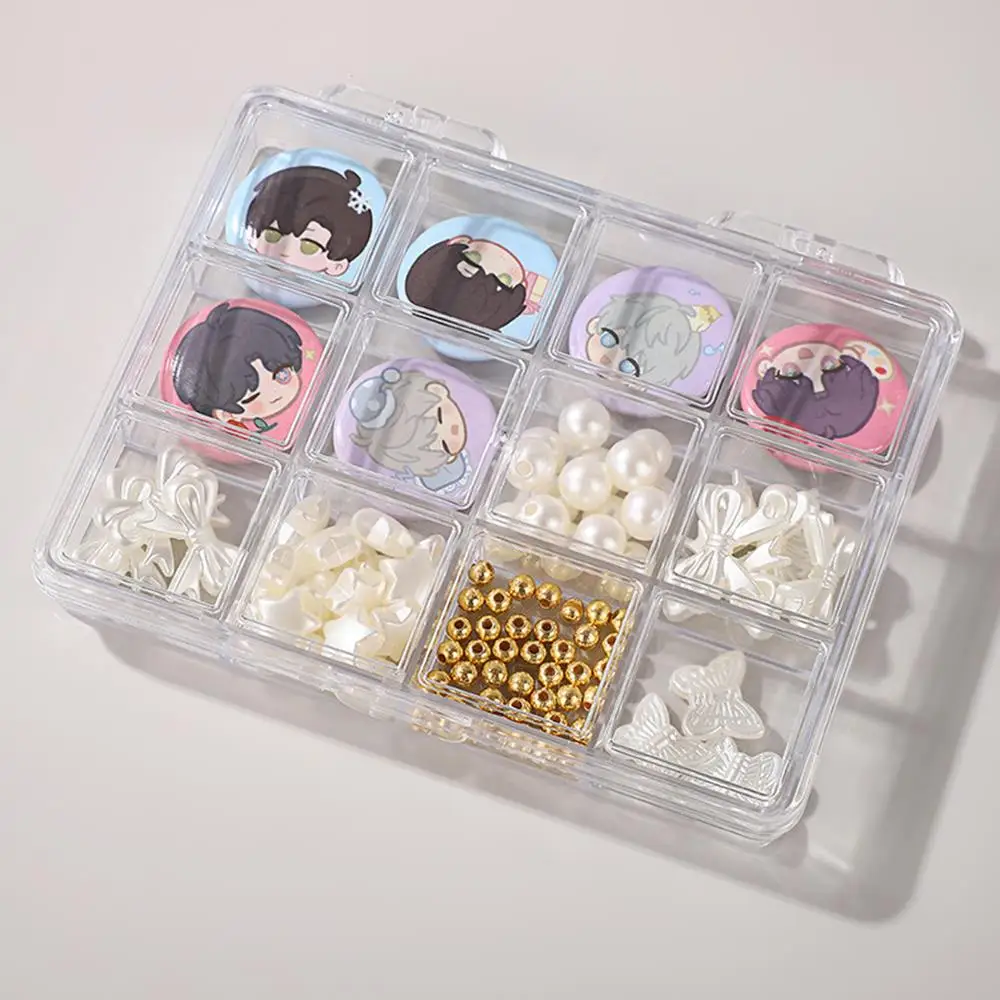 12 Grids Transparent Organizer Acrylic 25mm Badge Holder Mini Badge Case Clear Storage Box DIY Multifunction Jewelry Storage
12 Grids Transparent Organizer Acrylic 25mm Badge Holder Mini Badge Case Clear Storage Box DIY Multifunction Jewelry Storage