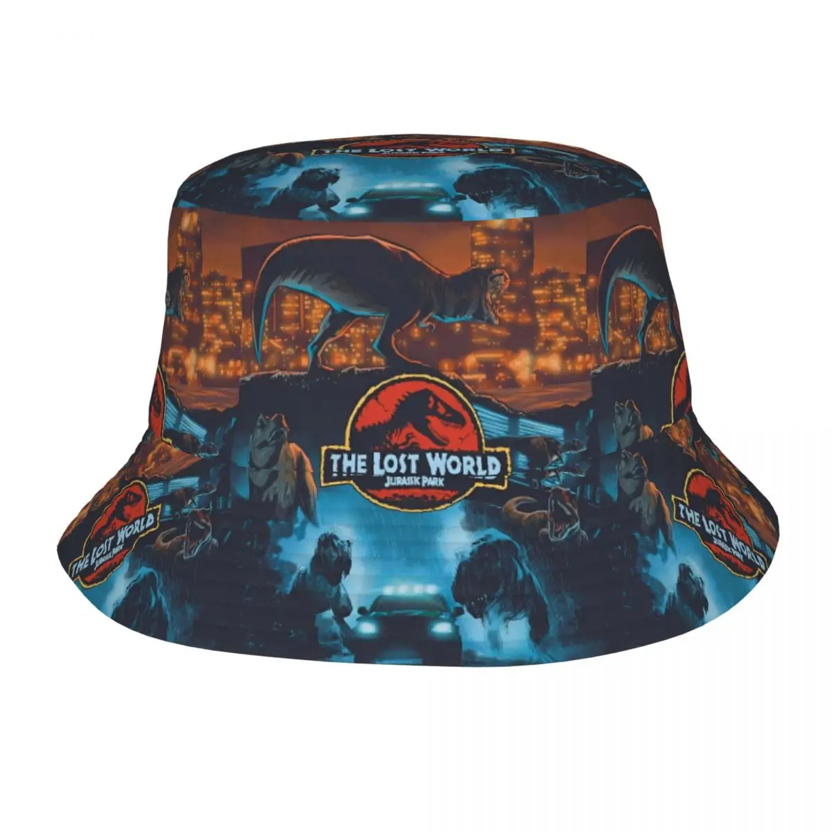 Панама The Lost World Jurassic Park для женщин и мужчин, солнцезащитные шляпы для отдыха, стильные складные шляпы для спорта на открытом воздухе, рыбалки, шляпа Боб
Панама The Lost World Jurassic Park для женщин и мужчин, солнцезащитные шляпы для отдыха, стильные складные шляпы для спорта на открытом воздухе, рыбалки, шляпа Боб