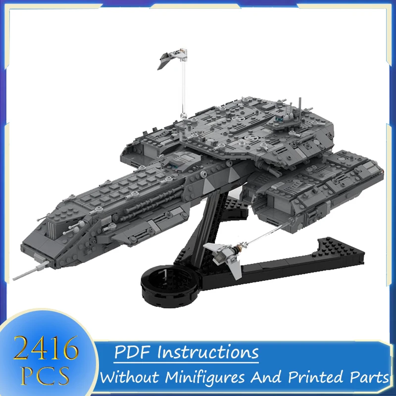 Space War Series Daedalus Deep Space Carrier Building Blocks Science Fiction Aircraft Model Bricks DIY Set Christmas Gift
Space War Series Daedalus Deep Space Carrier Building Blocks Science Fiction Aircraft Model Bricks DIY Set Christmas Gift
