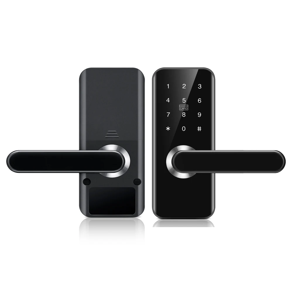 Exterior Interior Entry Bedroom Doors Keypad Code Biometric Access Control RFID Management Anti-lock Smart Lock
Exterior Interior Entry Bedroom Doors Keypad Code Biometric Access Control RFID Management Anti-lock Smart Lock
