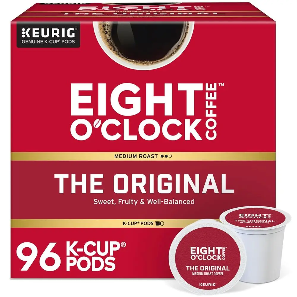 Medium Roast Single-Serve Coffee Pods, 96 Pack
Medium Roast Single-Serve Coffee Pods, 96 Pack