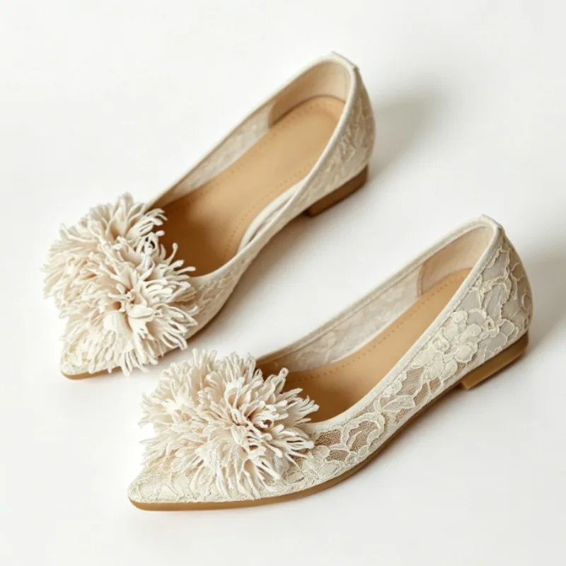 Flower Lace Flat Women Shoes Summer 2026 Pointed Toe Breathable Mary Jane Shoes Women Comfortable Casual Shoes Zapatos De Mujer
Flower Lace Flat Women Shoes Summer 2026 Pointed Toe Breathable Mary Jane Shoes Women Comfortable Casual Shoes Zapatos De Mujer