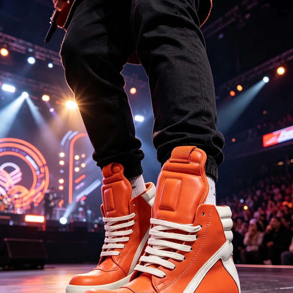 Brand High Top Sneakers Platform Men's Casual Boot Shoes Women Sneakers Designer Flats Ankle Leather Geobasket Shoes Luxury Boot
Brand High Top Sneakers Platform Men's Casual Boot Shoes Women Sneakers Designer Flats Ankle Leather Geobasket Shoes Luxury Boot