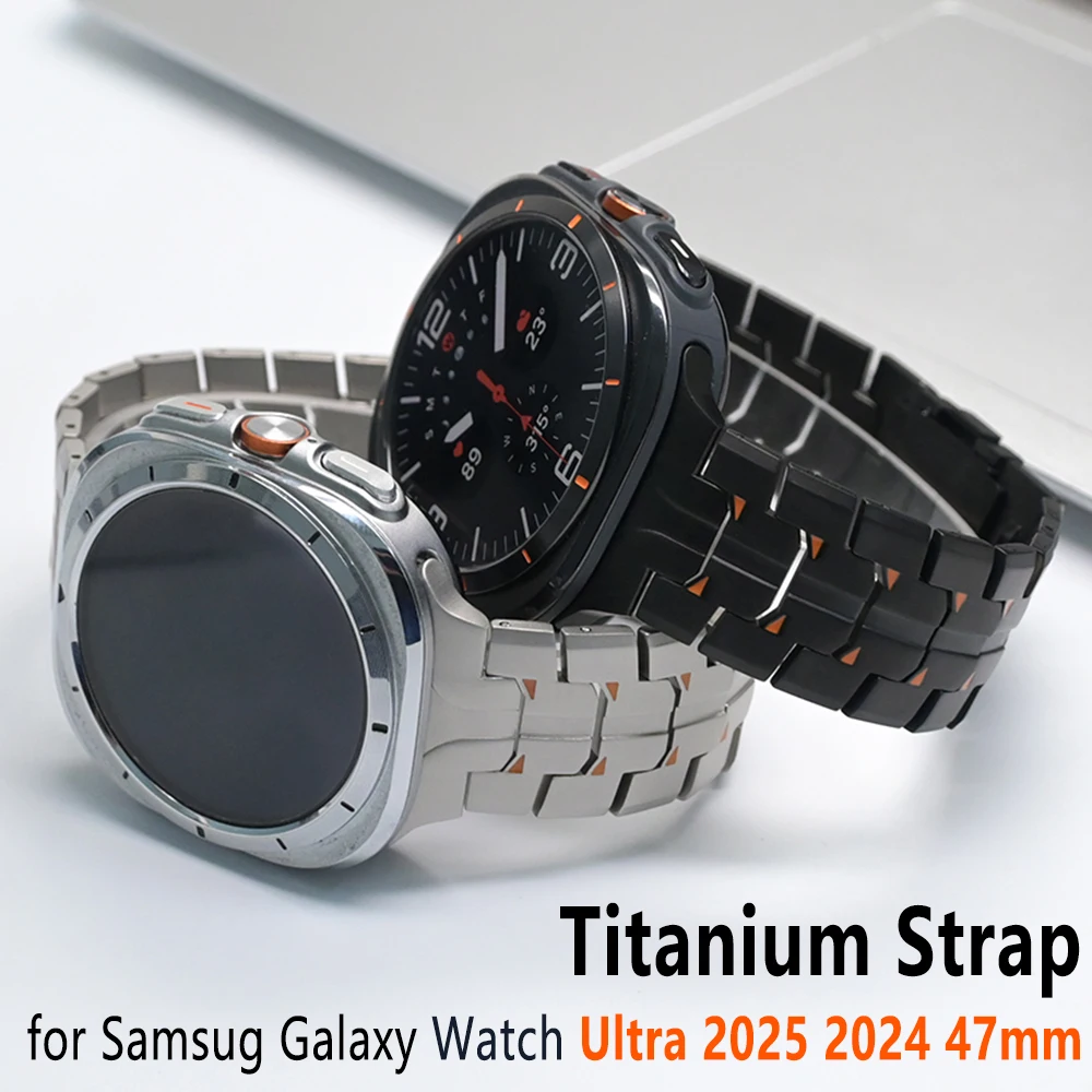 Мужской титановый ремешок для Samsung Galaxy Watch Ultra 2025 47 мм, роскошный металлический браслет для Galaxy Watch Ultra 2024 47 мм, магнитный ремешок
Мужской титановый ремешок для Samsung Galaxy Watch Ultra 2025 47 мм, роскошный металлический браслет для Galaxy Watch Ultra 2024 47 мм, магнитный ремешок
