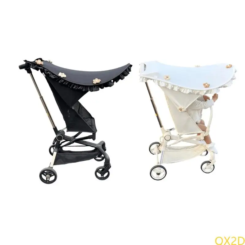 QX2D Baby Strollers Sunshade Canopy Universal Awning Sun Protections Sleeve Top for Delicate Skin and Easy to Cleaning
QX2D Baby Strollers Sunshade Canopy Universal Awning Sun Protections Sleeve Top for Delicate Skin and Easy to Cleaning