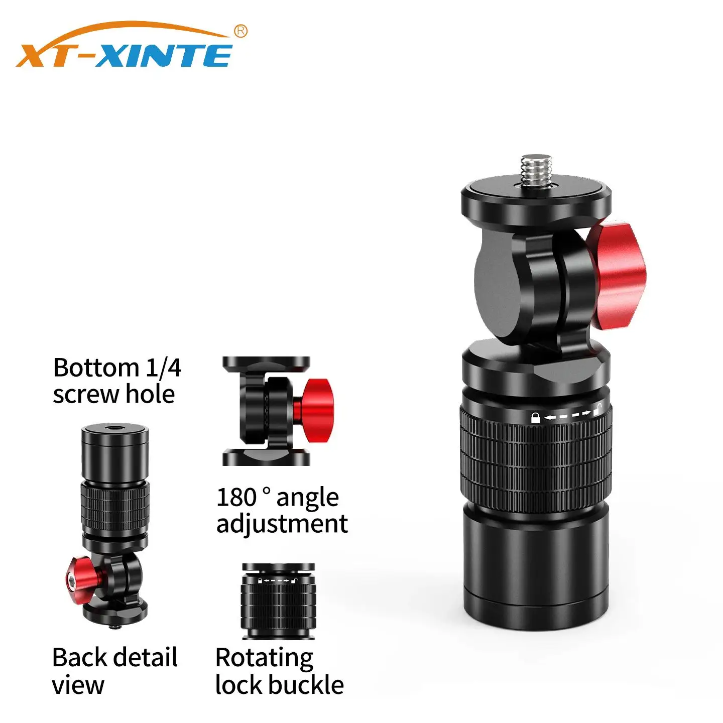 1/4 Screw Tripod Head Adapter Swivel and Tilt for Insta360 X4 X5 for DJI OSMO 360 for GoPro Hero 13 12 Action Camera Accessory
1/4 Screw Tripod Head Adapter Swivel and Tilt for Insta360 X4 X5 for DJI OSMO 360 for GoPro Hero 13 12 Action Camera Accessory