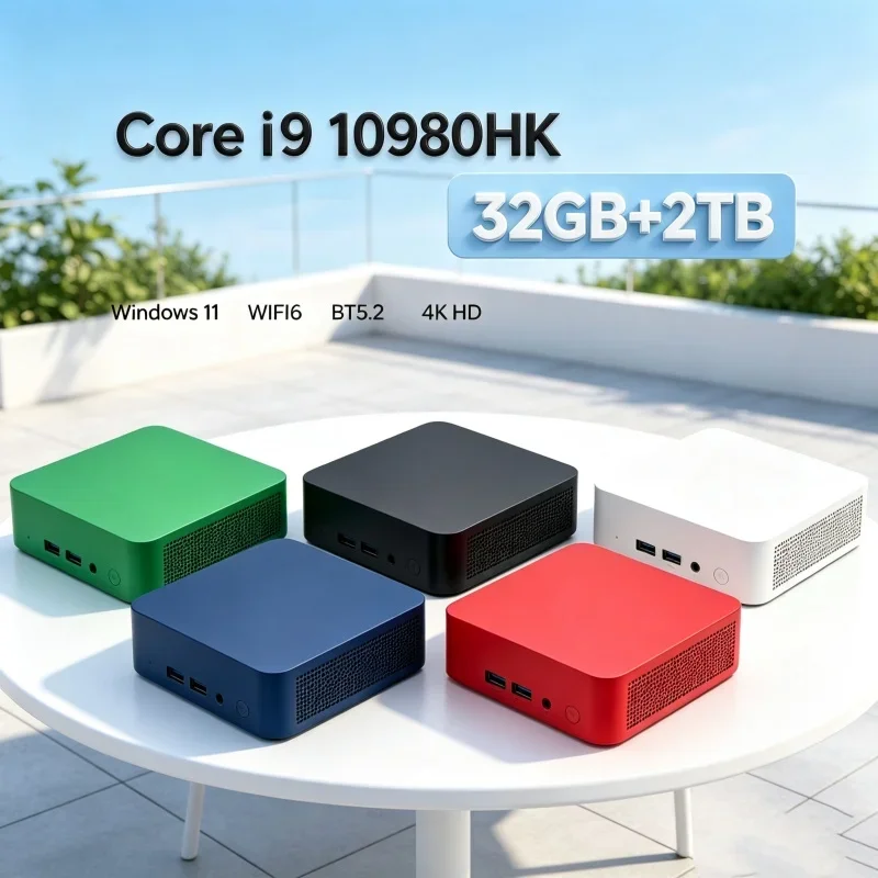 Supernal Mirath Micro PC Intel Core I9 10980HK Windows 11 Narrow Pod Workstation 16GB RAM 1/2TB SSD WIFI6 BT5.2 4K Desktop
Supernal Mirath Micro PC Intel Core I9 10980HK Windows 11 Narrow Pod Workstation 16GB RAM 1/2TB SSD WIFI6 BT5.2 4K Desktop