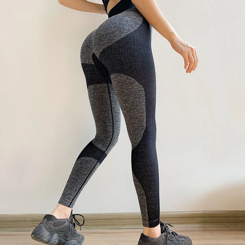Seamless Knit Hip Yoga Pants Women's Moisture-wicking Sports Gym Pants Sexy Hip Leggings
Seamless Knit Hip Yoga Pants Women's Moisture-wicking Sports Gym Pants Sexy Hip Leggings