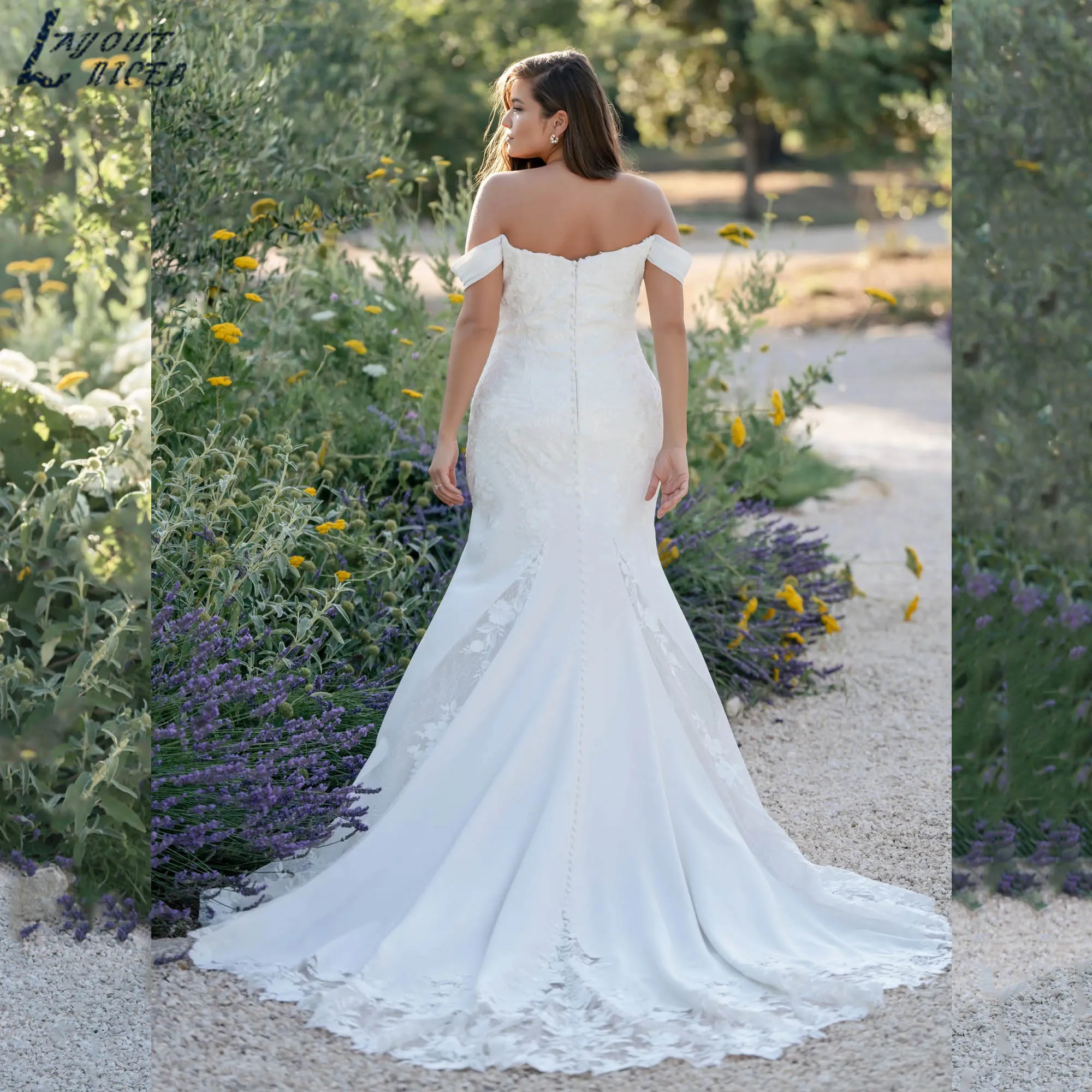 Soft Satin Appliques Wedding Dress Luxury Mermaid Off Shoulder Bridal Gown Plus Size Sweetheart vestido de novia 2025 Customized
Soft Satin Appliques Wedding Dress Luxury Mermaid Off Shoulder Bridal Gown Plus Size Sweetheart vestido de novia 2025 Customized