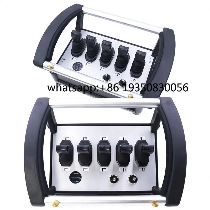 Hot Sell Truck Crane Controller 7 Joystick 8 Joystick Clutch Remote Controller Crane Kit 12V 24V
Hot Sell Truck Crane Controller 7 Joystick 8 Joystick Clutch Remote Controller Crane Kit 12V 24V