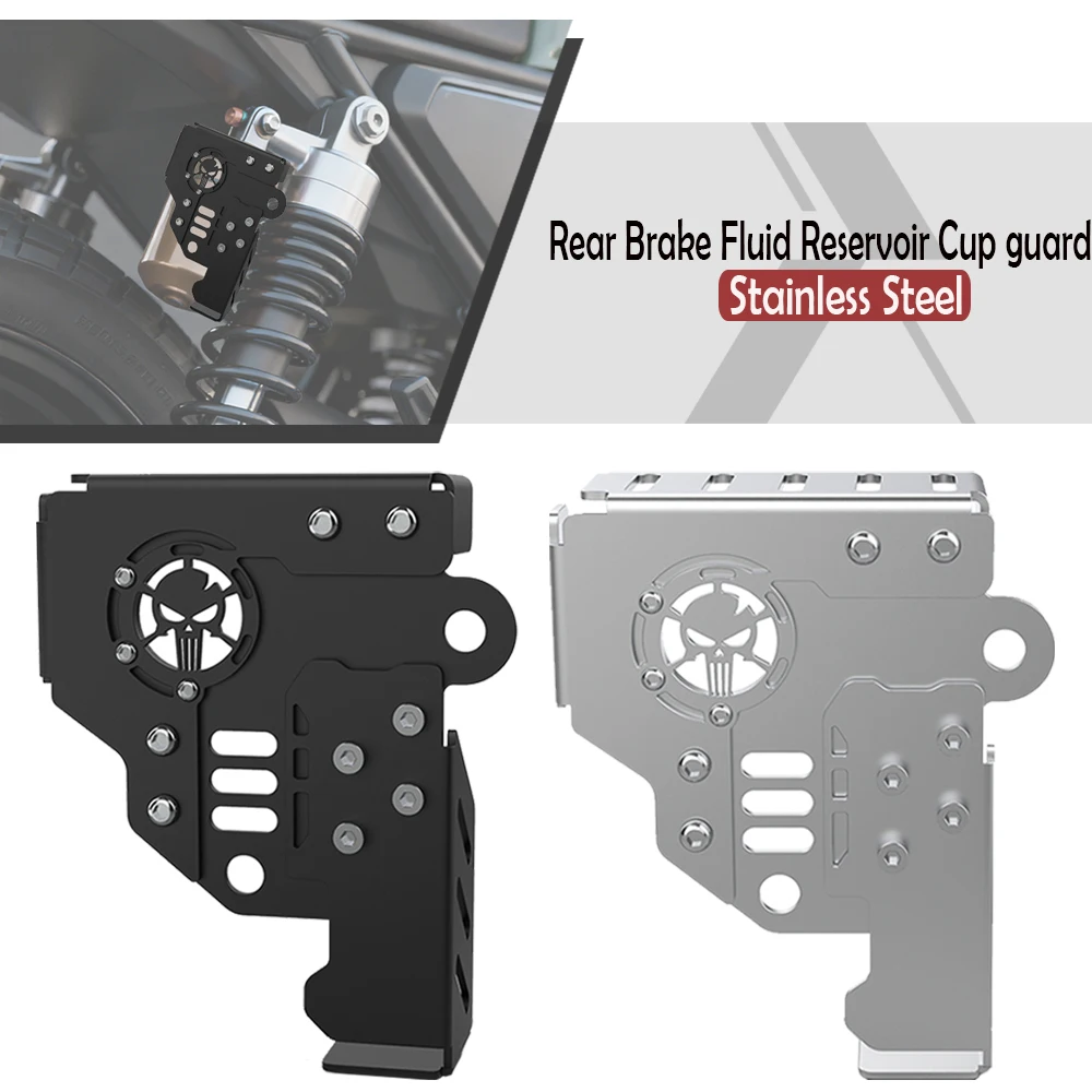 Motorcycle Rear Brake Fluid Reservoir Cup guard Protector For Benda Napoleonbob 250 450 500 Rock 450 500 Chinchilla 2023-2026
Motorcycle Rear Brake Fluid Reservoir Cup guard Protector For Benda Napoleonbob 250 450 500 Rock 450 500 Chinchilla 2023-2026