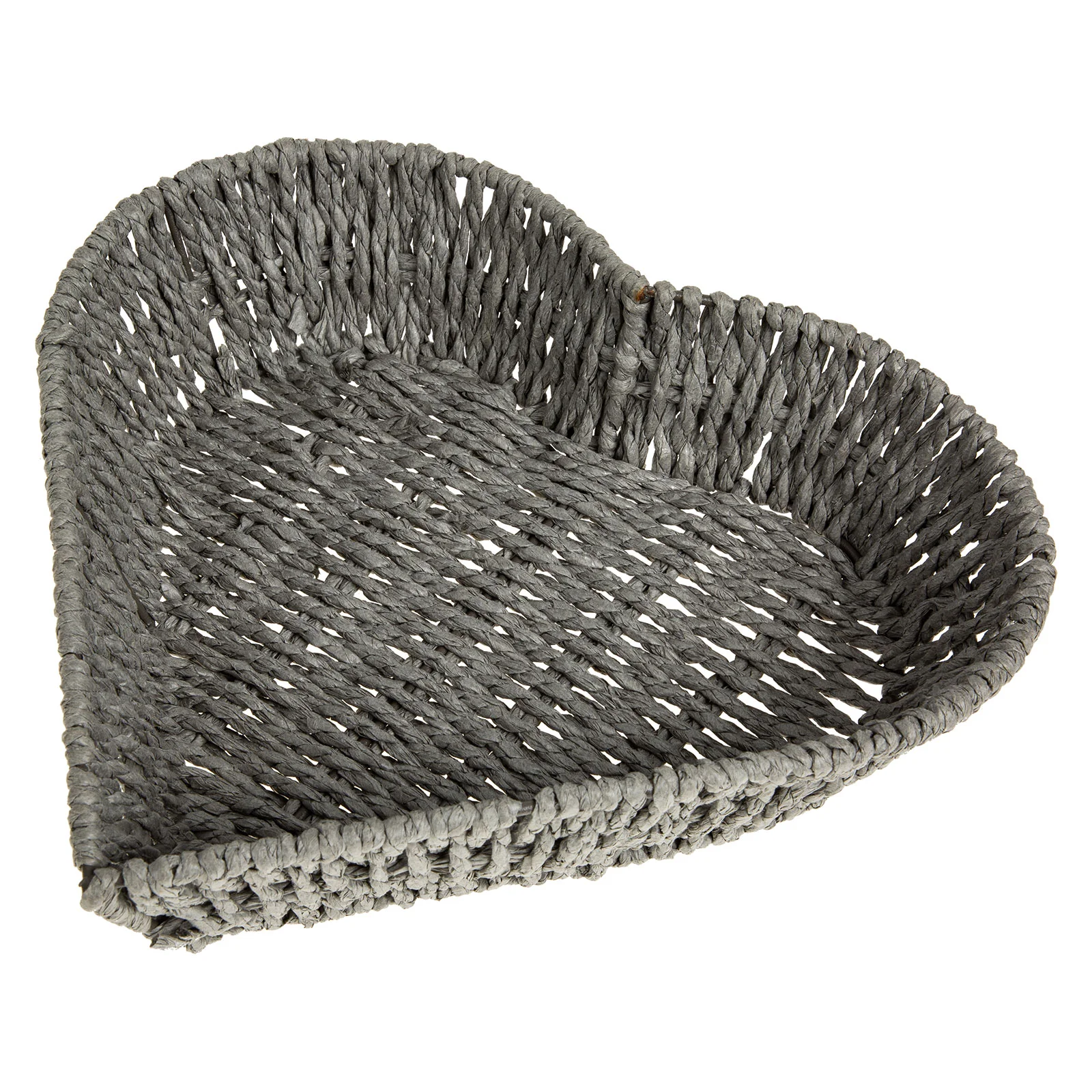 Paper Rope Heart Basket Desktop Dried Fruit Tray Creative Dry Home Storage Shape Dessert Small
Paper Rope Heart Basket Desktop Dried Fruit Tray Creative Dry Home Storage Shape Dessert Small