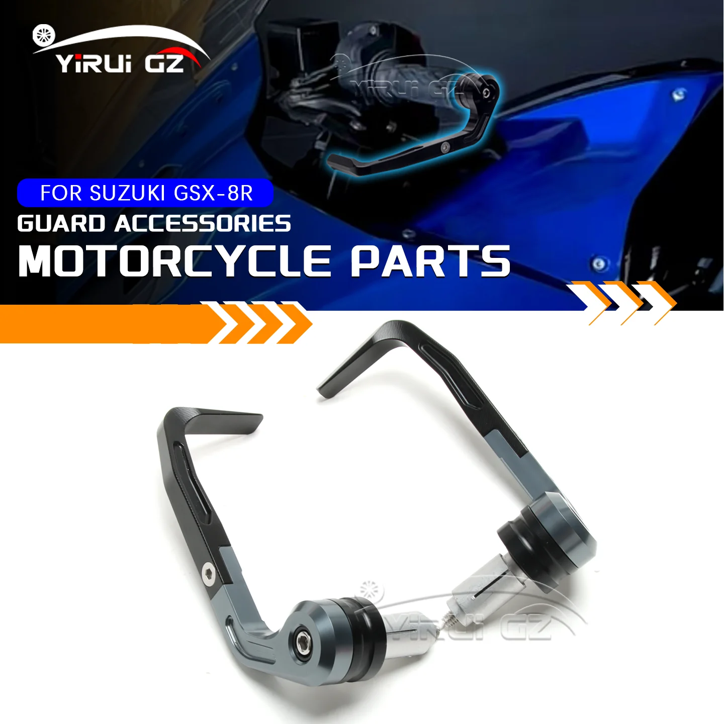 Brake Lever Guard CNC Aluminium Universal 7/8"Handlebar Protectors Universal handlebar protection For SUZUKI GSX-8R GSX-8R 8R R
Brake Lever Guard CNC Aluminium Universal 7/8"Handlebar Protectors Universal handlebar protection For SUZUKI GSX-8R GSX-8R 8R R