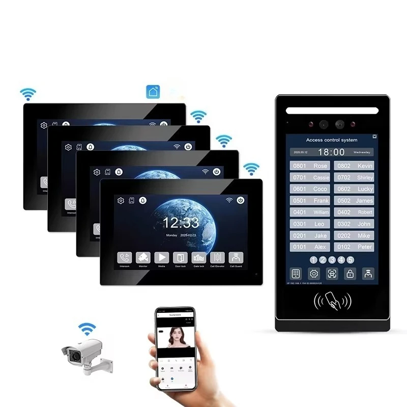 Best Stable System Wifi Multi Building Video Intercom 7 Inch Only Indoor Monitor Price
Best Stable System Wifi Multi Building Video Intercom 7 Inch Only Indoor Monitor Price