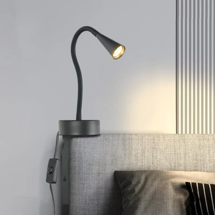 Headboard Reading Light No Drilling Wall Mounted Reading Lights for Bedside Book Light for Bedtime Reading Buttonless Dimmable
Headboard Reading Light No Drilling Wall Mounted Reading Lights for Bedside Book Light for Bedtime Reading Buttonless Dimmable