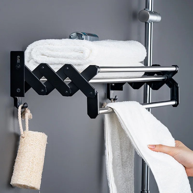 Durable Hardware Set Retractable Racks Towel Shelf Bathroom Accessories Towel Rail Bar Rack Gold Towel Bar Shelf Towel Holder
Durable Hardware Set Retractable Racks Towel Shelf Bathroom Accessories Towel Rail Bar Rack Gold Towel Bar Shelf Towel Holder
