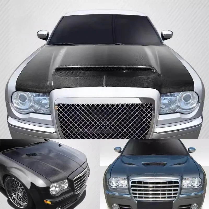 Suitable for Chrysler 300c carbon fiber hood hood Chrysler modified perforated head cover large enclosure
Suitable for Chrysler 300c carbon fiber hood hood Chrysler modified perforated head cover large enclosure