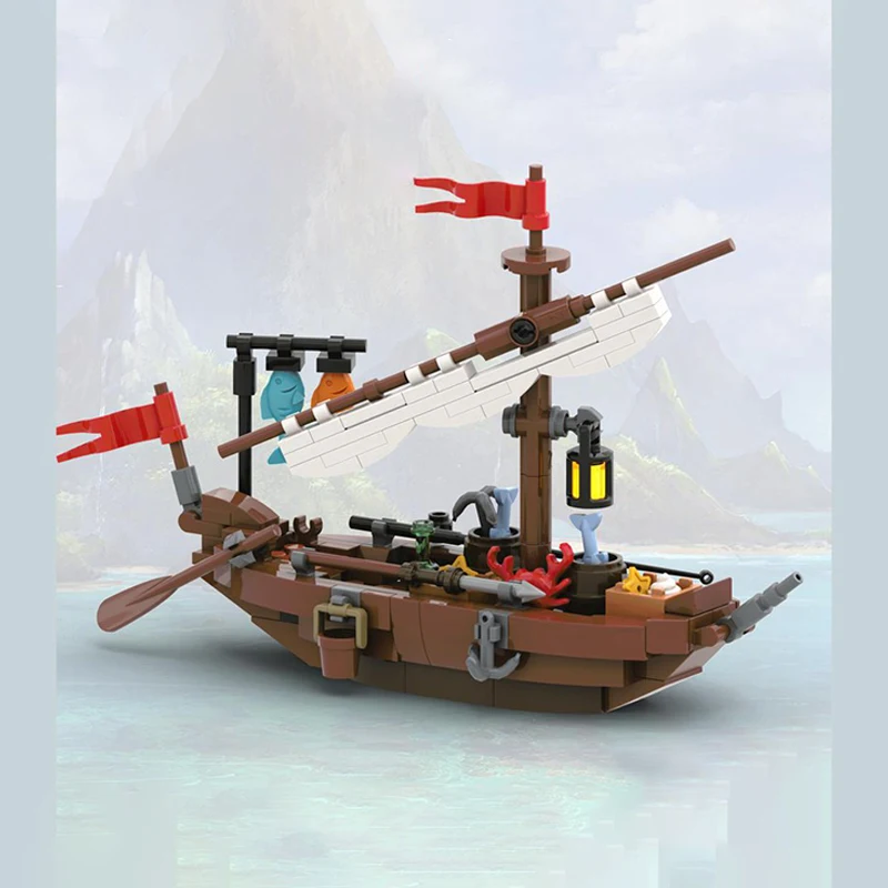 172pcs MOC Little Fishing Boat Building Blocks Model DIY Toys Children's Festival Gifts
172pcs MOC Little Fishing Boat Building Blocks Model DIY Toys Children's Festival Gifts