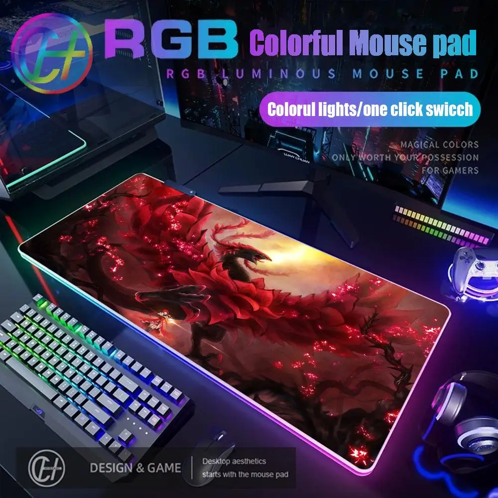 Большой RGB коврик для мыши Gamer Yu Gi Oh, игровые коврики для ПК, компьютерные аксессуары, резиновый коврик для стола, офисный коврик, аниме-коврик для рабочего стола XAXC
Большой RGB коврик для мыши Gamer Yu Gi Oh, игровые коврики для ПК, компьютерные аксессуары, резиновый коврик для стола, офисный коврик, аниме-коврик для рабочего стола XAXC