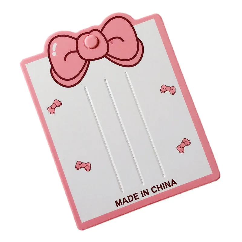 50pcs Pink Bow Barrettes Packing Paper Card 7x9cm Display Cards for DIY Hair Accessories Retail Price Tags Holder Lables
50pcs Pink Bow Barrettes Packing Paper Card 7x9cm Display Cards for DIY Hair Accessories Retail Price Tags Holder Lables