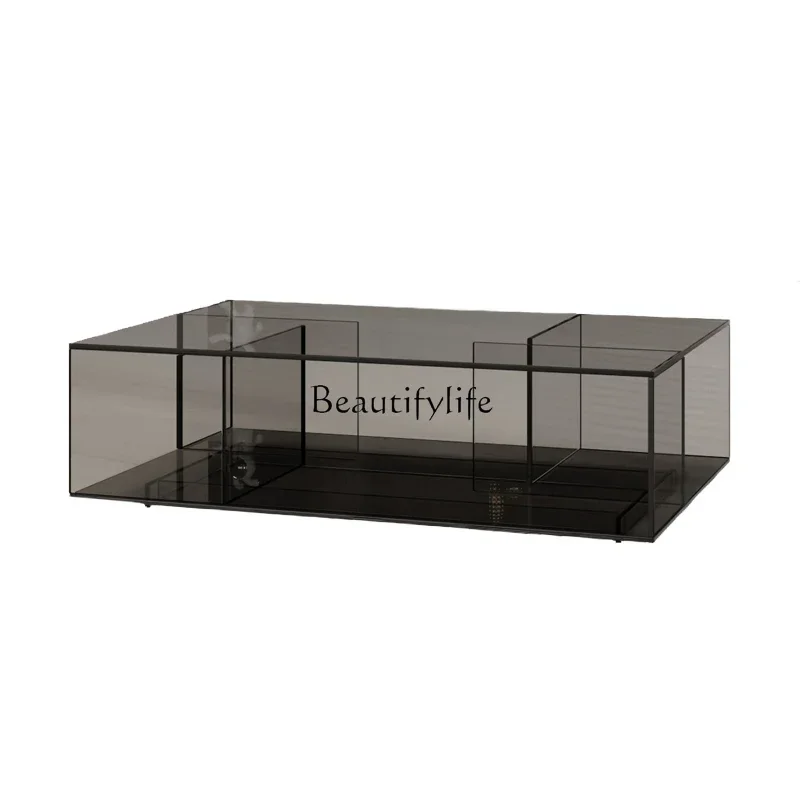 LXItalian minimalist coffee table light luxury living room minimalist modern small table glass
LXItalian minimalist coffee table light luxury living room minimalist modern small table glass
