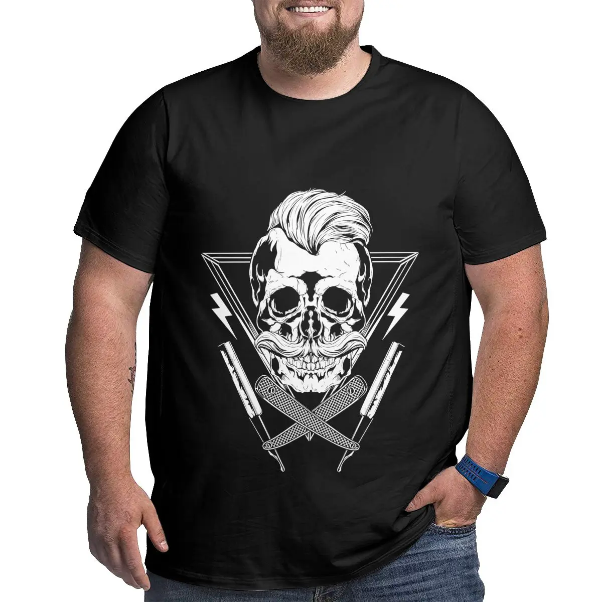 Funny Skeleton Cotton T-Shirts for Big and Tall Man Short Sleeve Graphic T Shirts Plus Size Loose Large Top Tees 1X-6X Clothing
Funny Skeleton Cotton T-Shirts for Big and Tall Man Short Sleeve Graphic T Shirts Plus Size Loose Large Top Tees 1X-6X Clothing