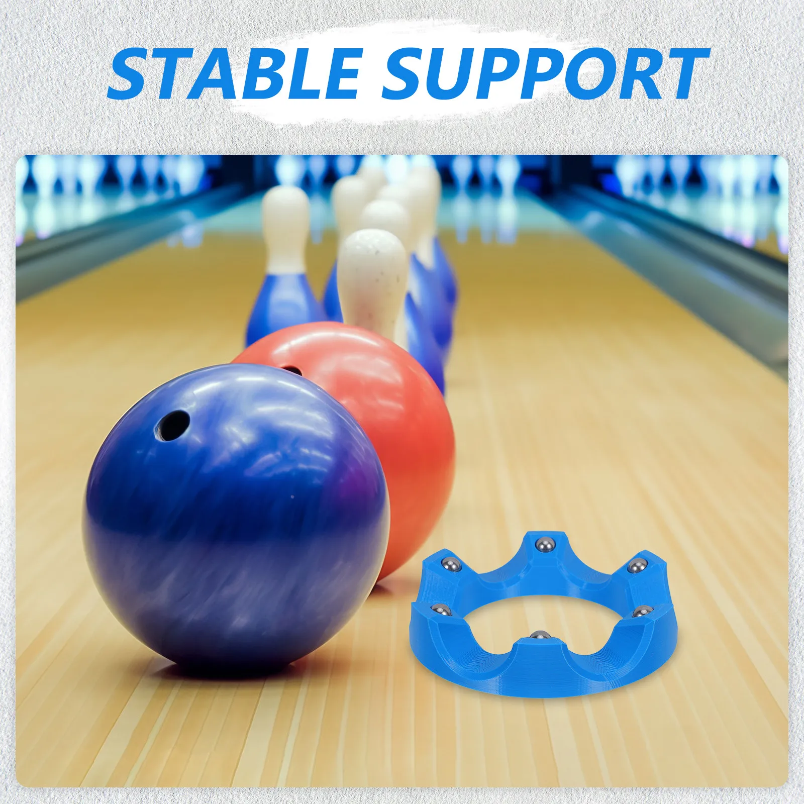 Bowling Ball Holder Stand 360 Degree Rotation Silent Bearing Ball Cup Non Slip Scratch Free Rotating Display Stand for Bowling
Bowling Ball Holder Stand 360 Degree Rotation Silent Bearing Ball Cup Non Slip Scratch Free Rotating Display Stand for Bowling