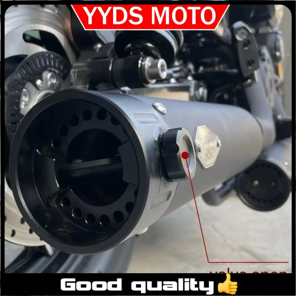 For BENDA ROCK 250-300 custom valve exhaust pipe right side double outlet silent straight exhaust adjustable sound low
For BENDA ROCK 250-300 custom valve exhaust pipe right side double outlet silent straight exhaust adjustable sound low