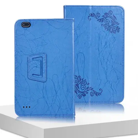  Funda For Kenshi Pad Lite E58 E48 4G Case 8" Tablet PC Embossed Cover with Hand Strap