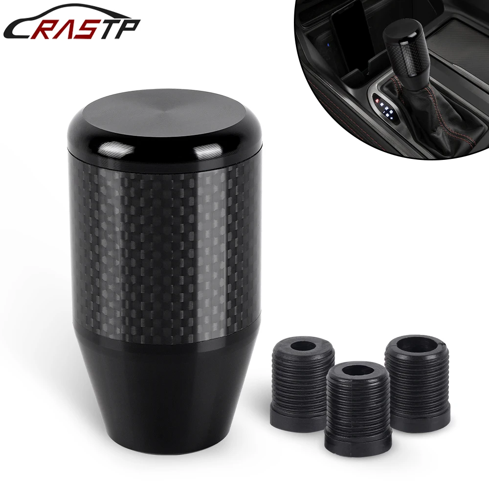 RASTP-Universal Carbon pattern Trim Aluminum Shift Knob Car Modification Manual Gear Shift Knob For Most Car RS-SFN193
RASTP-Universal Carbon pattern Trim Aluminum Shift Knob Car Modification Manual Gear Shift Knob For Most Car RS-SFN193