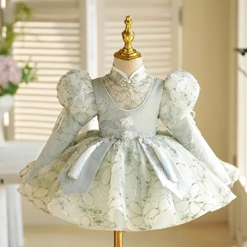 New Children's Princess Evening Gown Host Piano Performance Wedding Birthday Party Girls Dress A4357 Vestidos Bridesmaid Dresses
New Children's Princess Evening Gown Host Piano Performance Wedding Birthday Party Girls Dress A4357 Vestidos Bridesmaid Dresses
