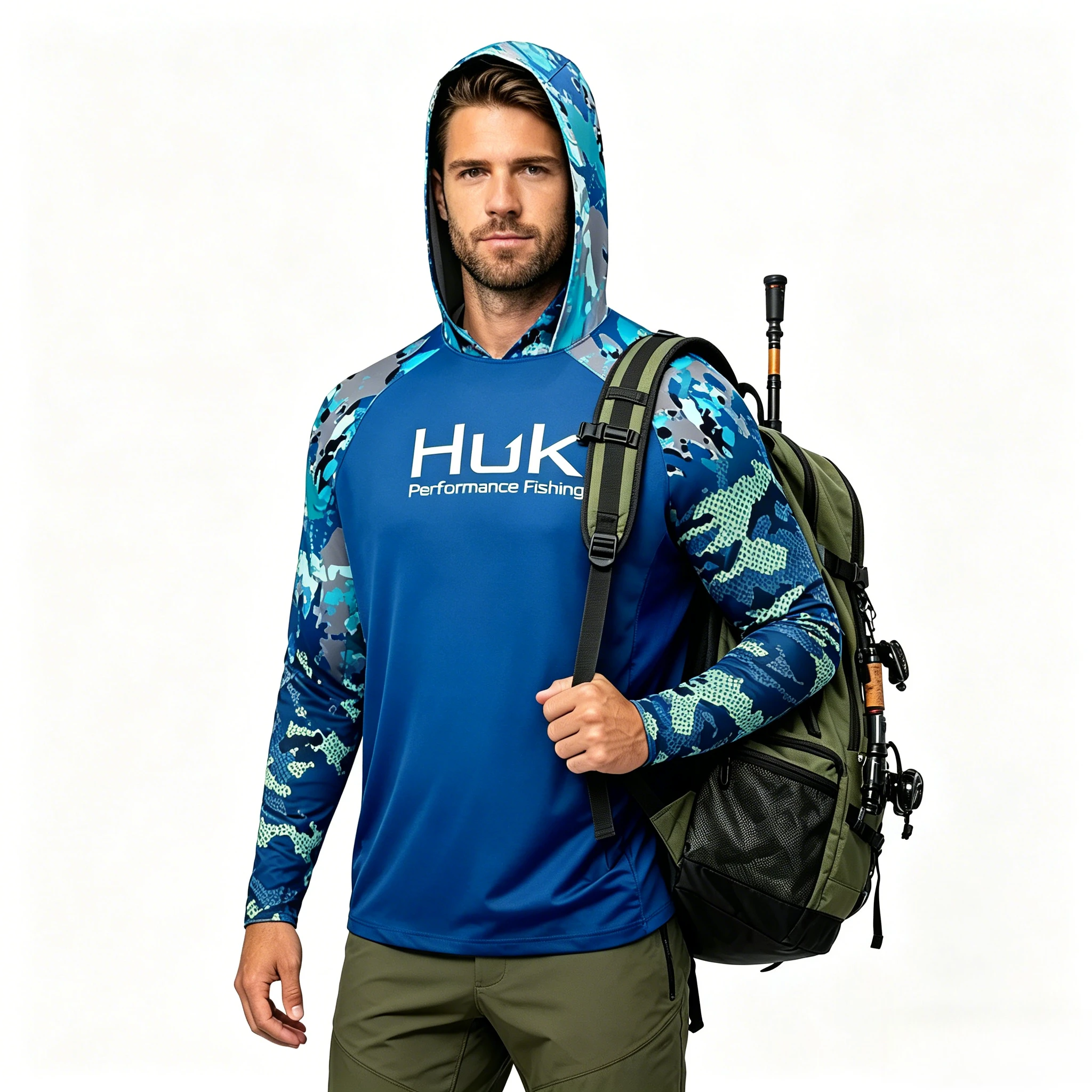 Xin Men‘s Long Sleeve UV Protection Fishing Shirt Hoodie Anti Mosquito Quick Dry Sun Protection Top Outdoor Clothes UPF 50+
Xin Men‘s Long Sleeve UV Protection Fishing Shirt Hoodie Anti Mosquito Quick Dry Sun Protection Top Outdoor Clothes UPF 50+