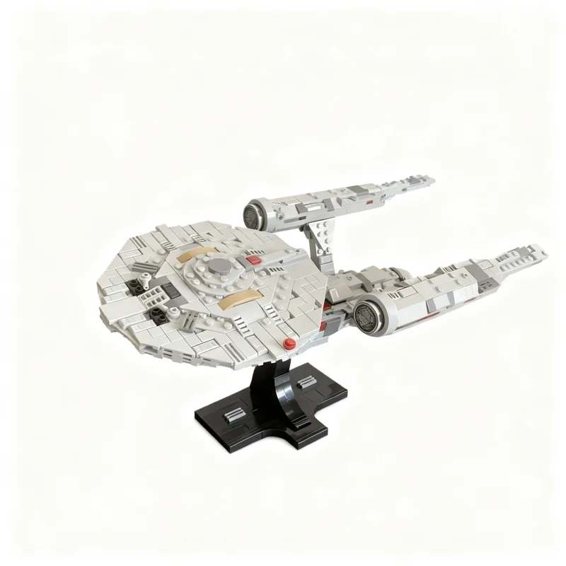 NEW 729PCS MOC Creative Model Uss Enterprise Ncc Midi Scale Collectible Display DIY Building Blocks Gift Decoration Building Set
NEW 729PCS MOC Creative Model Uss Enterprise Ncc Midi Scale Collectible Display DIY Building Blocks Gift Decoration Building Set