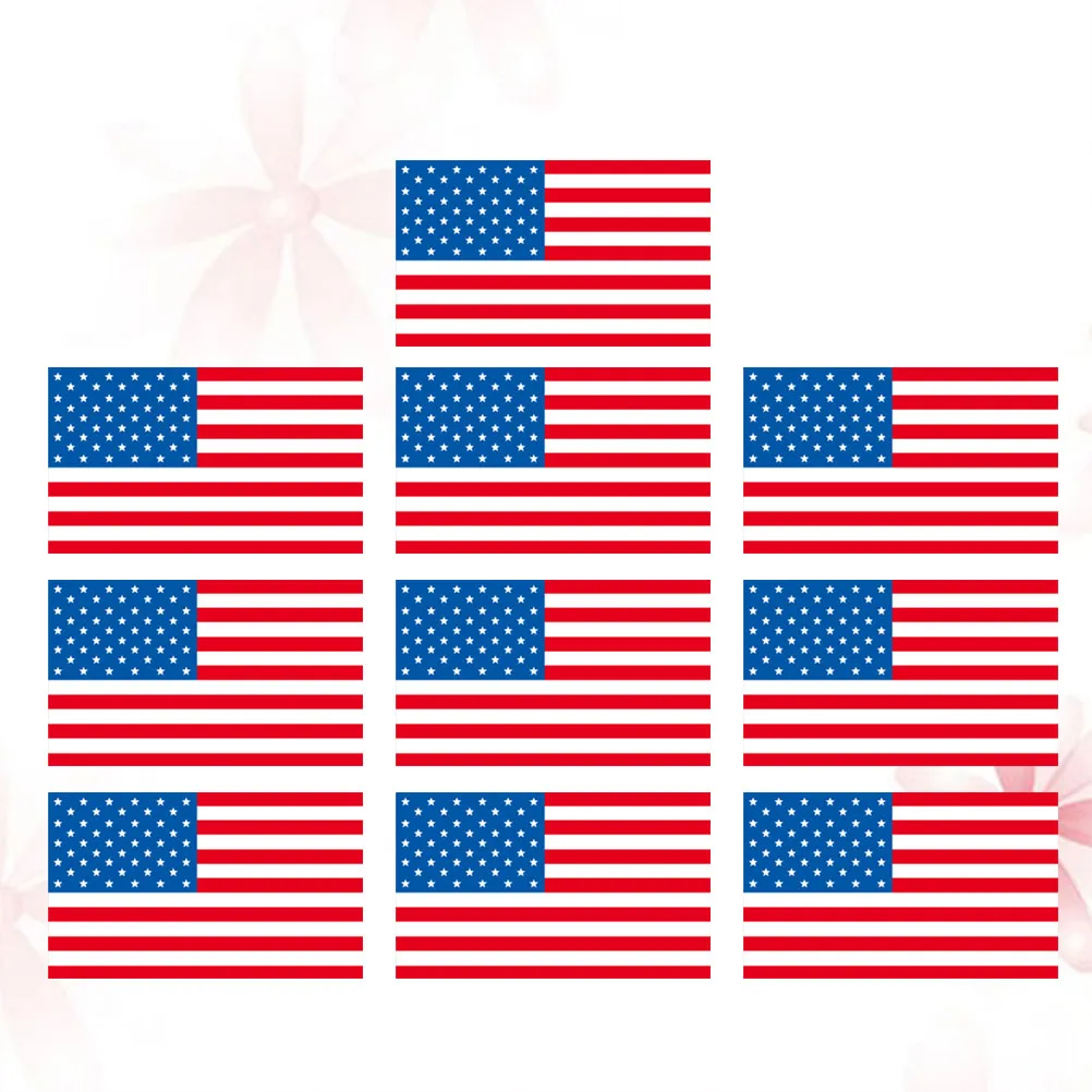 10pcs American Flag Car Stickers Durable Bumper Decals For Vehicle Body Decor Easy Peel Stick Auto Decoration Gift Car Decals
10pcs American Flag Car Stickers Durable Bumper Decals For Vehicle Body Decor Easy Peel Stick Auto Decoration Gift Car Decals