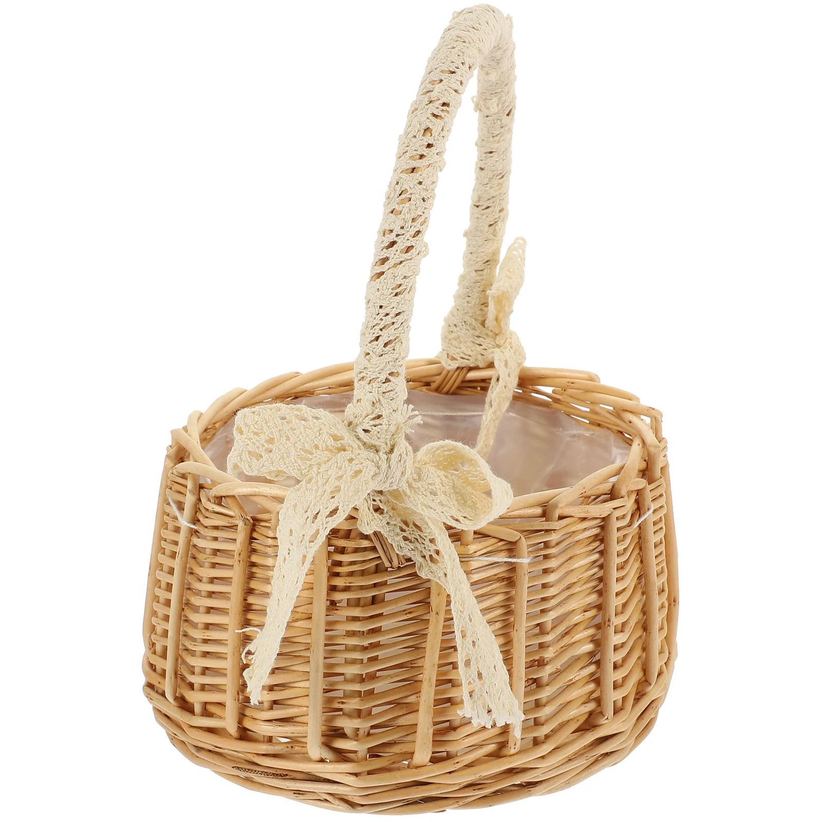 1pc Woven Basket Flower Storage Cute Handles Small Rattan Basket Material Long Lasting Natural Home Kitchen
1pc Woven Basket Flower Storage Cute Handles Small Rattan Basket Material Long Lasting Natural Home Kitchen