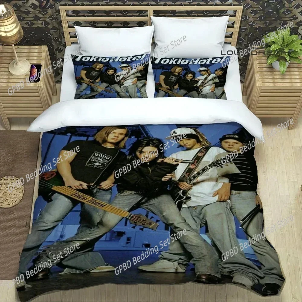 Tokio Hotel band 3D NEW Duvet Cover Pillowcase Bedding Set Adult Boy Girl Bedroom Decoration Children Single Double Large
Tokio Hotel band 3D NEW Duvet Cover Pillowcase Bedding Set Adult Boy Girl Bedroom Decoration Children Single Double Large