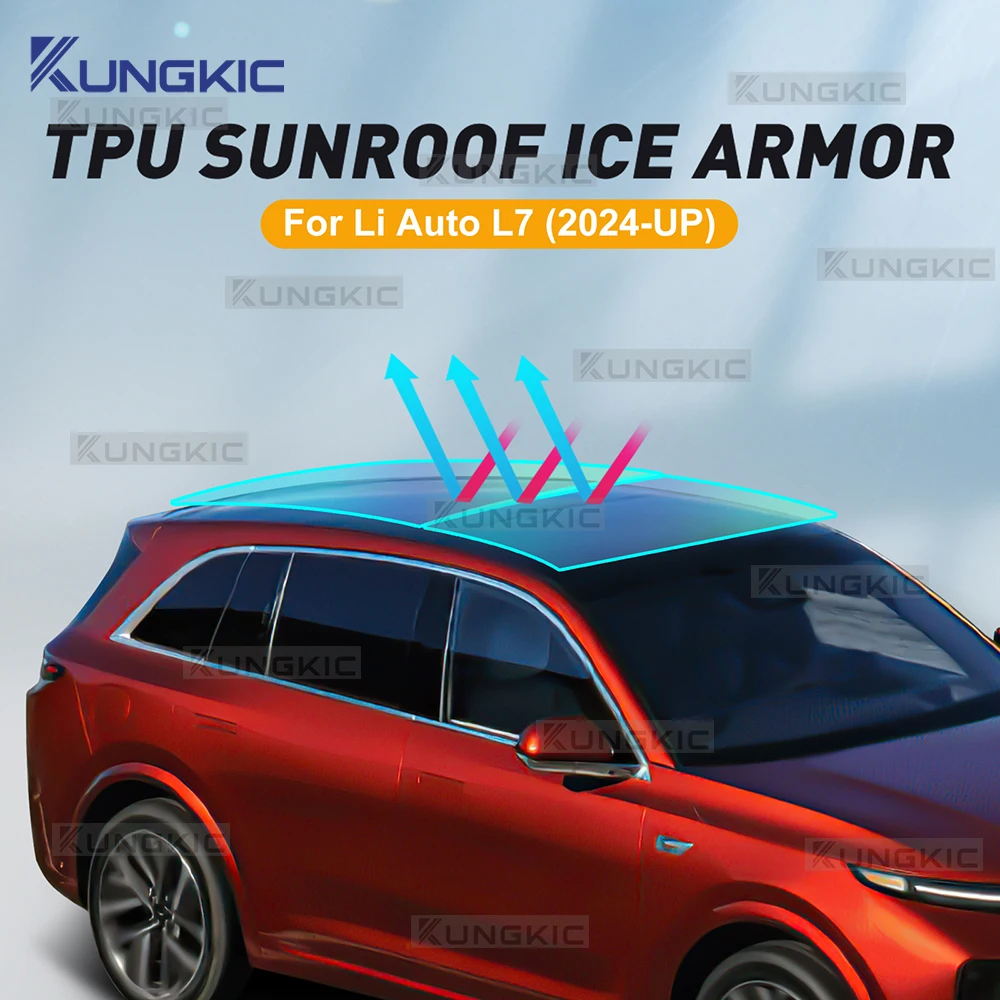 TPU Ice Armor for Li Auto L9 2024 2025-up Heat Insulation Car PPF Accessories Pre-Cut Sunroof Protection Film Roof Window
TPU Ice Armor for Li Auto L9 2024 2025-up Heat Insulation Car PPF Accessories Pre-Cut Sunroof Protection Film Roof Window