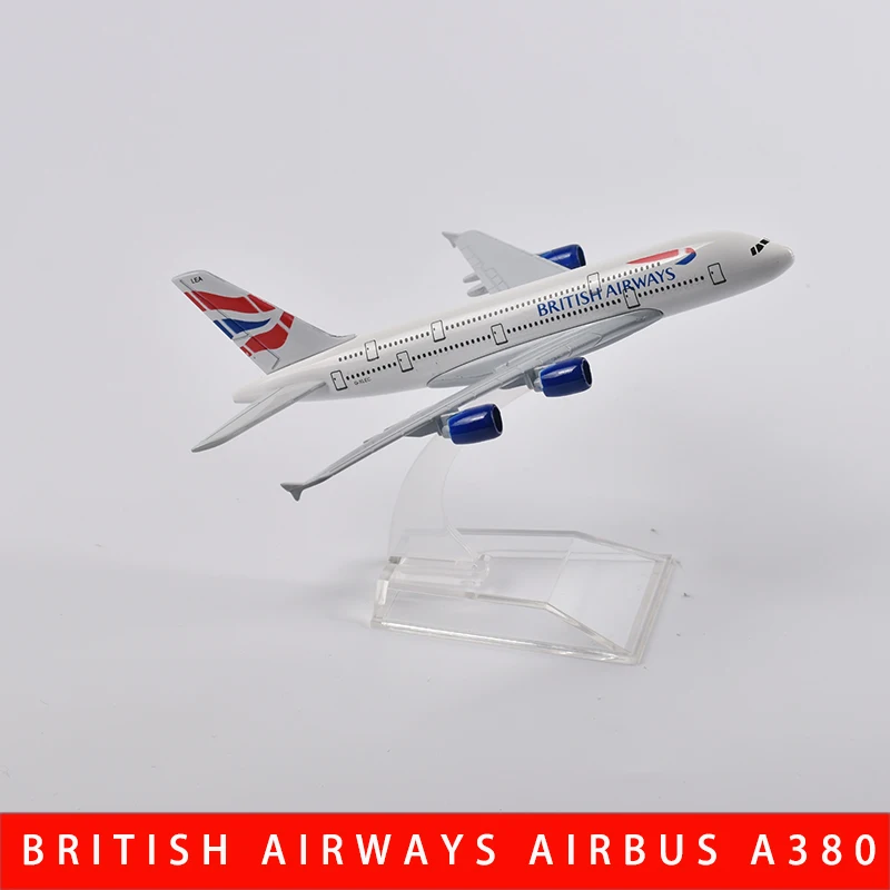 Металлическая модель самолета British Airways Airbus A380 JASON TUTU, масштаб 1:400, 16 см, миниатюрная, аутентичная, коллекционная, подарочная
Металлическая модель самолета British Airways Airbus A380 JASON TUTU, масштаб 1:400, 16 см, миниатюрная, аутентичная, коллекционная, подарочная