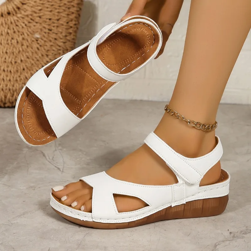 Summer Woman Shoes Soft Shoes Women Plus Size Sandals Woman Wedge Walking Shoes Elegant Footwear Female Sandal
Summer Woman Shoes Soft Shoes Women Plus Size Sandals Woman Wedge Walking Shoes Elegant Footwear Female Sandal