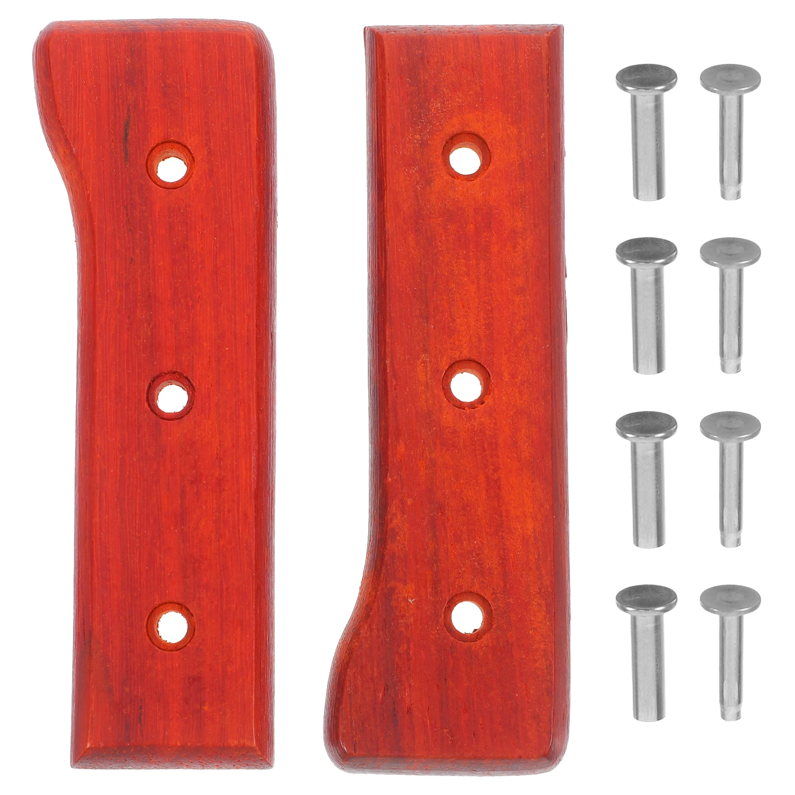 Red Pear Wood Knife Handle Replacement Non Slip Grip Chopping Home Kitchen DIY Tool Wooden Chef Cutting Japanese Material
Red Pear Wood Knife Handle Replacement Non Slip Grip Chopping Home Kitchen DIY Tool Wooden Chef Cutting Japanese Material