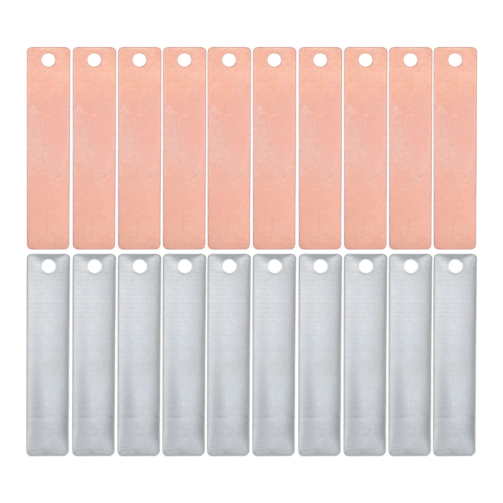 1 set 10 Pairs Copper Zinc Electrode Sheets for Fruit Experiment Science Teaching Supplies Lightweight Portable DIY
1 set 10 Pairs Copper Zinc Electrode Sheets for Fruit Experiment Science Teaching Supplies Lightweight Portable DIY