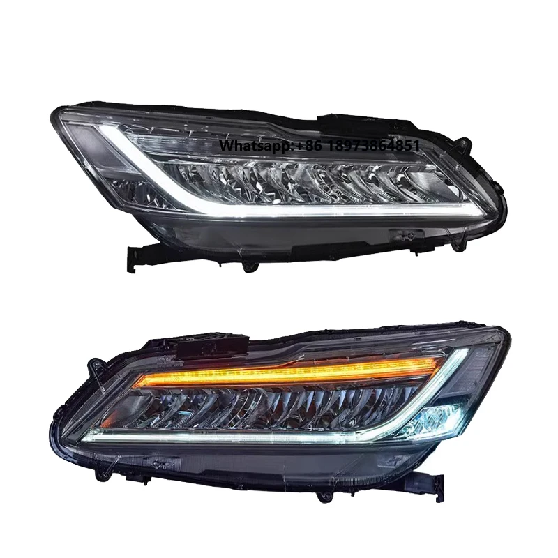 Hot Honda Accord 9.5th Gen 2016 2018 Front Light Long Life Auto Parts Head Lamp Upgrade LED Headlights for Honda Accord 9.5
Hot Honda Accord 9.5th Gen 2016 2018 Front Light Long Life Auto Parts Head Lamp Upgrade LED Headlights for Honda Accord 9.5