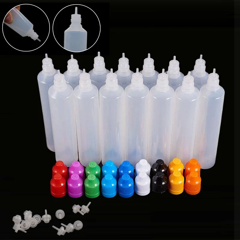 30Pcs Empty 30ml 60ml LDPE Plastics Dropper Bottles Refillable Plastic Squeezable Eye Liquid Vape Container W/ Colored Caps Tips
30Pcs Empty 30ml 60ml LDPE Plastics Dropper Bottles Refillable Plastic Squeezable Eye Liquid Vape Container W/ Colored Caps Tips