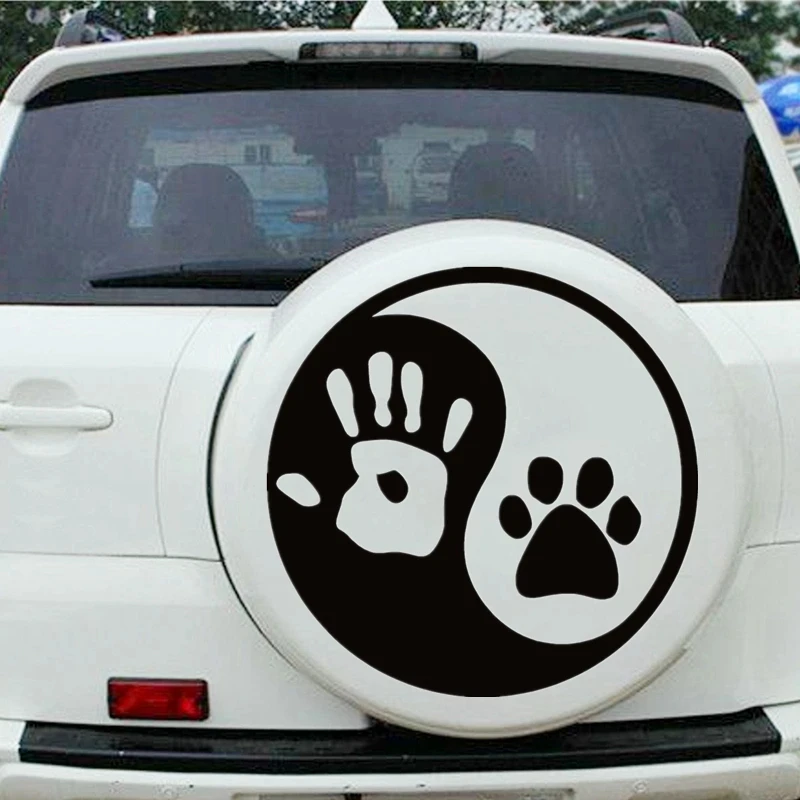 Personality Yin Yang Human Hand Dog PawCar Sticker Tuning Laptop Trunk Vinyl Decal Cover Scratches Waterproof PVC Wholesale
Personality Yin Yang Human Hand Dog PawCar Sticker Tuning Laptop Trunk Vinyl Decal Cover Scratches Waterproof PVC Wholesale