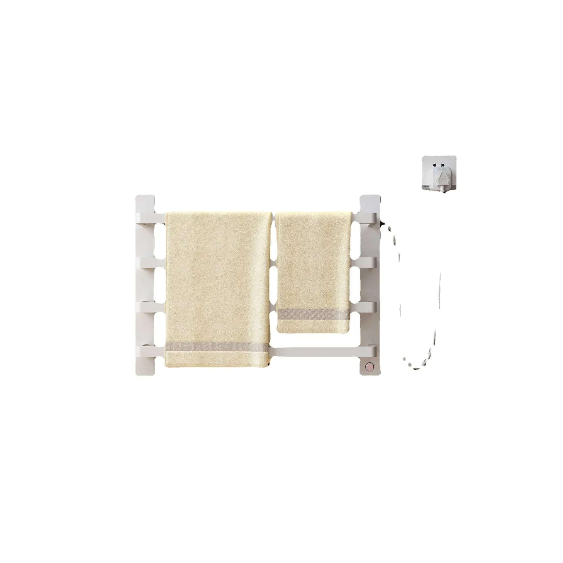 Stainless steel electric towel rack R-109B WC square arc tube carbon fiber heating time switch drying rack
Stainless steel electric towel rack R-109B WC square arc tube carbon fiber heating time switch drying rack
