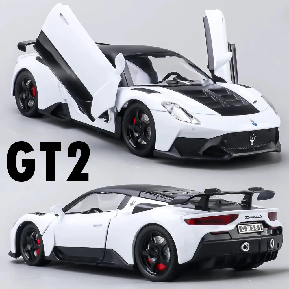 Масштабная модель спортивного автомобиля 1:24 GT2 Valkyrie из литого сплава, с подвижными передними колесами, открывающимися дверями, звуком и светом, игрушка для детей, подарок на Рождество
Масштабная модель спортивного автомобиля 1:24 GT2 Valkyrie из литого сплава, с подвижными передними колесами, открывающимися дверями, звуком и светом, игрушка для детей, подарок на Рождество