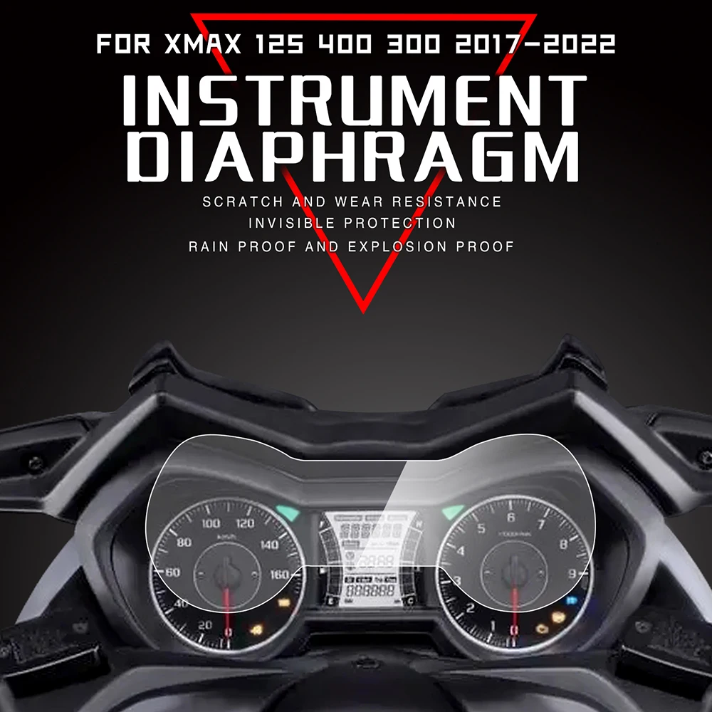 Motorcycle Speedometer Guard Cluster Scratch Cluster Screen Film Protector For Yamaha XMAX X Max X-MAX 125 300 400 2017-2023
Motorcycle Speedometer Guard Cluster Scratch Cluster Screen Film Protector For Yamaha XMAX X Max X-MAX 125 300 400 2017-2023