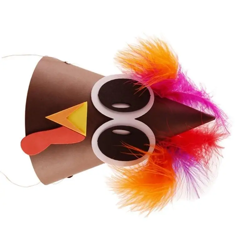 39BD DIY Turkey Hat Costume for Women Men Teenagers for Thanksgiving Party Decoration
39BD DIY Turkey Hat Costume for Women Men Teenagers for Thanksgiving Party Decoration